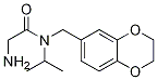 2-AMino-N-(2,3-dihydro-benzo[1,4]dioxin-6-ylMethyl)-N-isopropyl-acetaMide Struktur