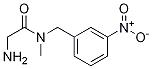 2-AMino-N-Methyl-N-(3-nitro-benzyl)-acetaMide Struktur