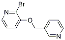 2-Bromo-3-(pyridin-3-ylmethoxy)-pyridine Struktur