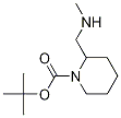 2-Methylaminomethyl-piperidine-1-carboxylic acid tert-butyl ester Struktur