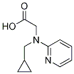 (Cyclopropyl-pyridin-2-ylMethyl-aMino)-acetic acid Struktur