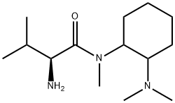 (S)-2-AMino-N-(2-diMethylaMino-cyclohexyl)-3,N-diMethyl-butyraMide Struktur