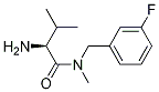 (S)-2-AMino-N-(3-fluoro-benzyl)-3,N-diMethyl-butyraMide Struktur