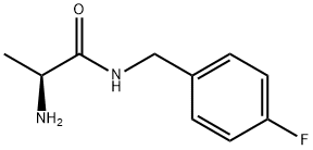 (S)-2-AMino-N-(4-fluoro-benzyl)-propionaMide Struktur