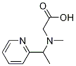 [Methyl-(1-pyridin-2-yl-ethyl)-aMino]-acetic acid Struktur