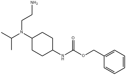 {4-[(2-AMino-ethyl)-isopropyl-aMino]-cyclohexyl}-carbaMic acid benzyl ester Struktur