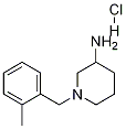 1-(2-Methyl-benzyl)-piperidin-3-ylaMine hydrochloride Struktur