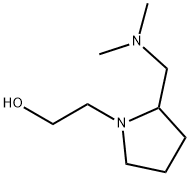 2-(2-DiMethylaMinoMethyl-pyrrolidin-1-yl)-ethanol Struktur