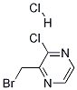 2-(broMoMethyl)-3-chloropyrazine hydrochloride Struktur