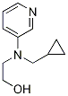 2-(Cyclopropyl-pyridin-3-ylMethyl-aMino)-ethanol Struktur