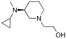 2-[(S)-3-(Cyclopropyl-Methyl-aMino)-piperidin-1-yl]-ethanol Struktur