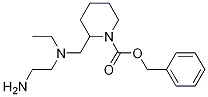 2-{[(2-AMino-ethyl)-ethyl-aMino]-Methyl}-piperidine-1-carboxylic acid benzyl ester Struktur