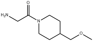 2-AMino-1-(4-MethoxyMethyl-piperidin-1-yl)-ethanone Struktur