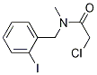 2-Chloro-N-(2-iodo-benzyl)-N-Methyl-acetaMide Struktur