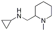 Cyclopropyl-(1-Methyl-piperidin-2-ylMethyl)-aMine Struktur