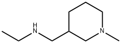 Ethyl-(1-Methyl-piperidin-3-ylMethyl)-aMine Struktur