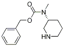 Methyl-(R)-piperidin-3-yl-carbaMic acid benzyl ester Struktur