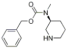 Methyl-(S)-piperidin-3-yl-carbaMic acid benzyl ester Struktur