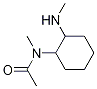 N-Methyl-N-(2-MethylaMino-cyclohexyl)-acetaMide Struktur