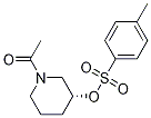 Toluene-4-sulfonic acid (R)-1-acetyl-piperidin-3-yl ester Struktur