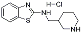 Benzothiazol-2-yl-piperidin-3-ylmethyl-amine hydrochloride Struktur