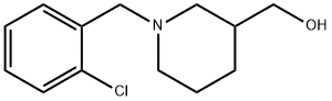 [1-(2-Chloro-benzyl)-piperidin-3-yl]-methanol Struktur