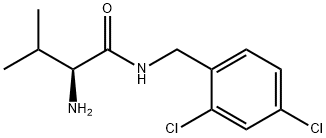 (S)-2-AMino-N-(2,4-dichloro-benzyl)-3-Methyl-butyraMide Struktur