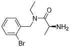 (S)-2-AMino-N-(2-broMo-benzyl)-N-ethyl-propionaMide Struktur