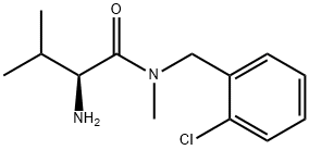 (S)-2-AMino-N-(2-chloro-benzyl)-3,N-diMethyl-butyraMide Struktur