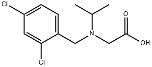 [(2,4-Dichloro-benzyl)-isopropyl-aMino]-acetic acid Struktur