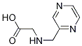 [(Pyrazin-2-ylMethyl)-aMino]-acetic acid Struktur