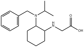 [2-(Benzyl-isopropyl-aMino)-cyclohexylaMino]-acetic acid Struktur