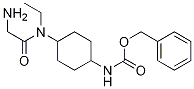 {4-[(2-AMino-acetyl)-ethyl-aMino]-cyclohexyl}-carbaMic acid benzyl ester Struktur