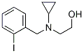 2-[Cyclopropyl-(2-iodo-benzyl)-aMino]-ethanol Struktur