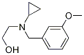 2-[Cyclopropyl-(3-Methoxy-benzyl)-aMino]-ethanol Struktur