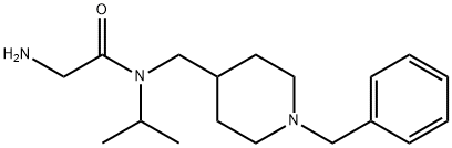 2-AMino-N-(1-benzyl-piperidin-4-ylMethyl)-N-isopropyl-acetaMide Struktur