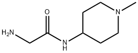 2-AMino-N-(1-Methyl-piperidin-4-yl)-acetaMide Struktur