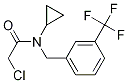 2-Chloro-N-cyclopropyl-N-(3-trifluoroMethyl-benzyl)-acetaMide Struktur