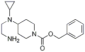 4-[(2-AMino-ethyl)-cyclopropyl-aMino]-piperidine-1-carboxylic acid benzyl ester Struktur