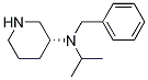 Benzyl-isopropyl-(R)-piperidin-3-yl-aMine Struktur