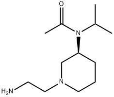 N-[(S)-1-(2-AMino-ethyl)-piperidin-3-yl]-N-isopropyl-acetaMide Struktur