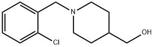 [1-(2-Chloro-benzyl)-piperidin-4-yl]-methanol Struktur