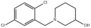 1-(2,5-Dichloro-benzyl)-piperidin-3-ol Struktur