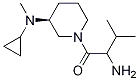 (S)-2-AMino-1-[3-(cyclopropyl-Methyl-aMino)-piperidin-1-yl]-3-Methyl-butan-1-one Struktur