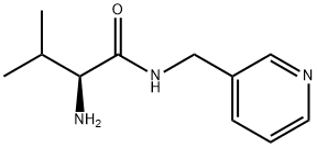 (S)-2-AMino-3-Methyl-N-pyridin-3-ylMethyl-butyraMide Struktur