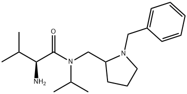 (S)-2-AMino-N-(1-benzyl-pyrrolidin-2-ylMethyl)-N-isopropyl-3-Methyl-butyraMide Struktur