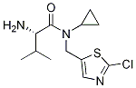 (S)-2-AMino-N-(2-chloro-thiazol-5-ylMethyl)-N-cyclopropyl-3-Methyl-butyraMide Struktur