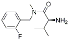 (S)-2-AMino-N-(2-fluoro-benzyl)-3,N-diMethyl-butyraMide Struktur