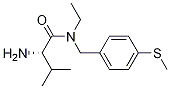 (S)-2-AMino-N-ethyl-3-Methyl-N-(4-Methylsulfanyl-benzyl)-butyraMide Struktur