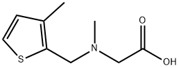 [Methyl-(3-Methyl-thiophen-2-ylMethyl)-aMino]-acetic acid Struktur